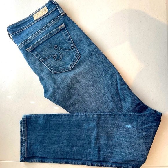 EUC, AG women’s denim, The Stilt, Cigarette Leg, size 26R - Picture 2 of 6